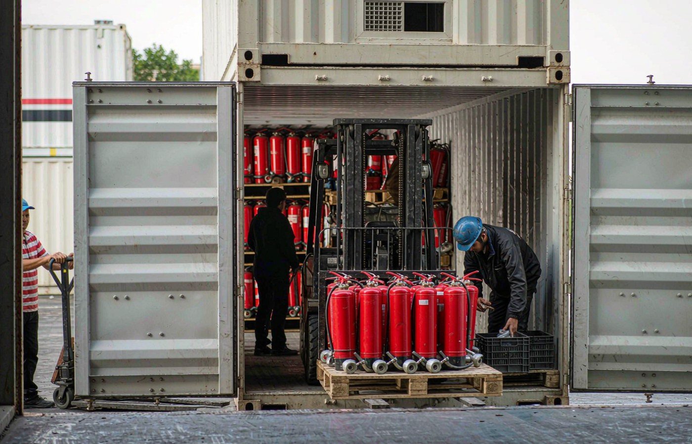 Container loading